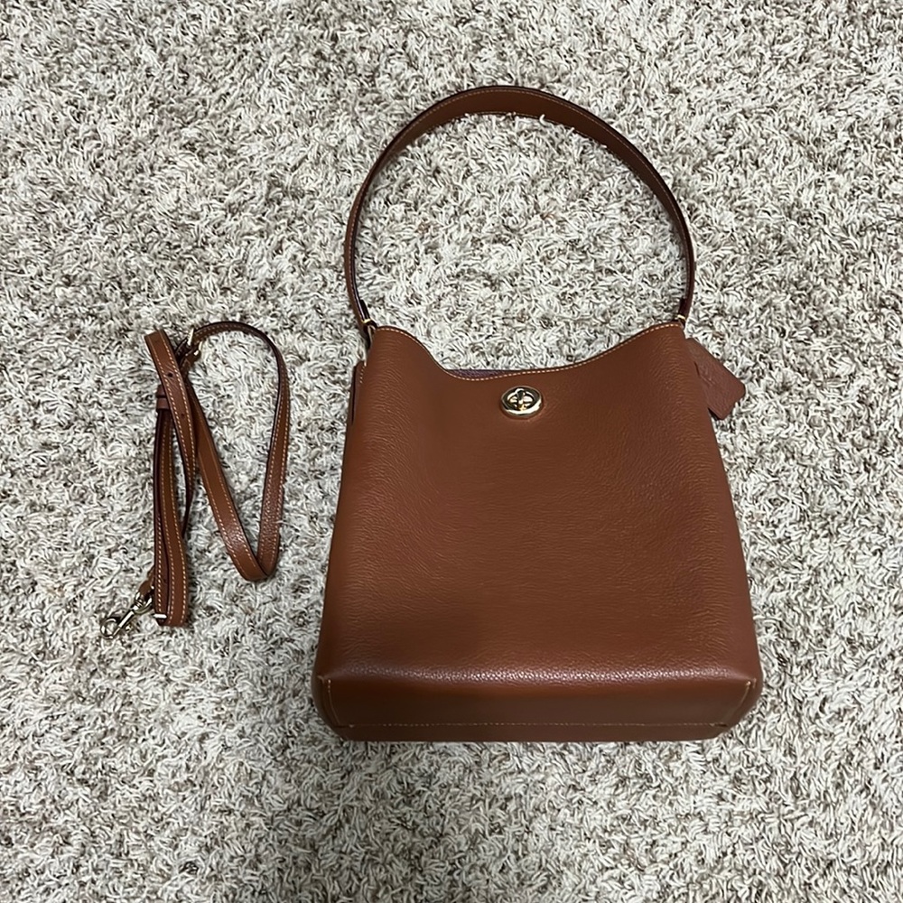 Coach Charlie Bucket Bag 1941 Saddle